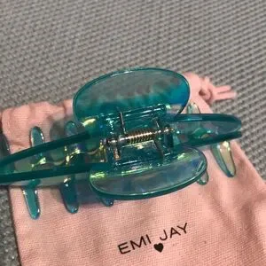 Emi Jay “Bottle Service” Clip – Limited Edition Emi Jay | Accessories | Rare Emi Jay Discontinued Aquamarine  main image 4